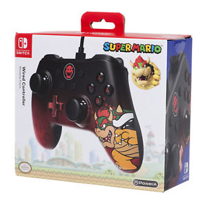 Control Nintendo Switch Bowser Con Cable (Power A) 