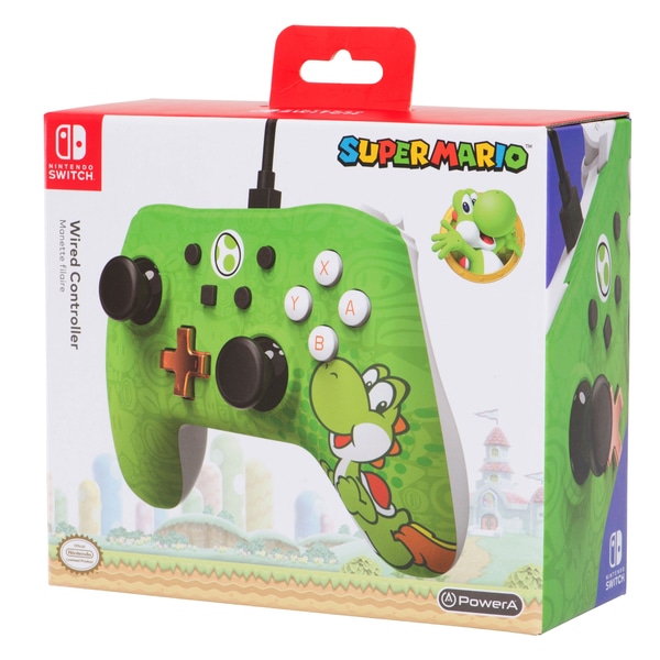 Control Nintendo Switch Yoshi Con Cable (Power A) 