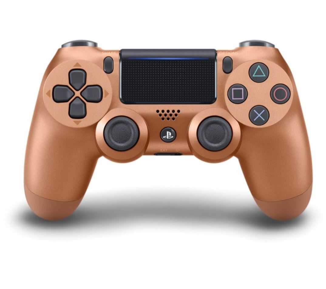 Control Dualshock 4 Cobre Metalico + Cable Carga Regalo 
