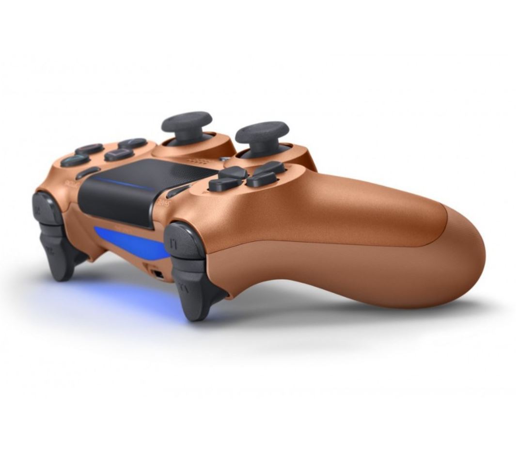 Control Dualshock 4 Cobre Metalico + Cable Carga Regalo 