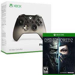 Control Inalambrico Modelo S Negro Phantom Con Juego de Regalo 