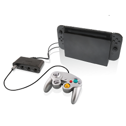Adaptador Control GC para Switch (4 Puertos)(NYKO)
