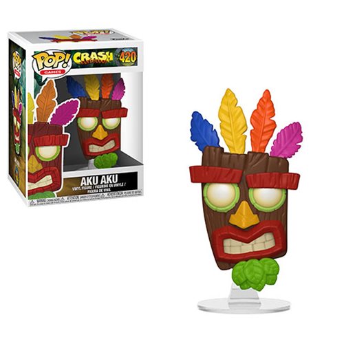 Figura Crash Bandicoot Aku Aku Funko Pop! 