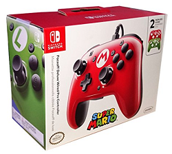 Control Nintendo Switch Super Mario Face Off Con Cable (Pdp) 