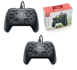 Control Nintendo Switch Estrella Face Off Con Cable (Pdp) 