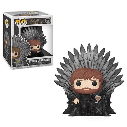 Figura Game Of Thrones Tyrion On Iron Throne Deluxe Funko Pop! 