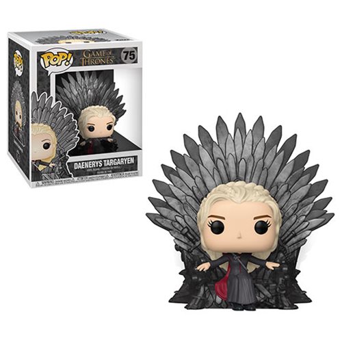 Figura Game Of Thrones Daenerys On Iron Throne Deluxe Funko Pop! 