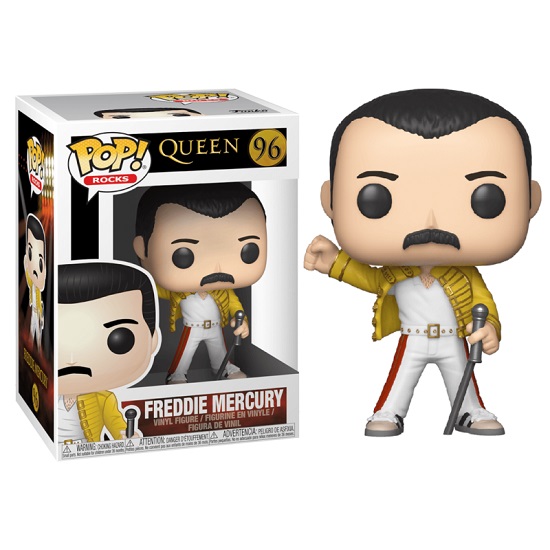 Figura Queen Freddie Mercury Wembley Funko Pop! 