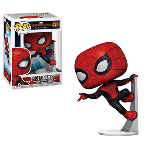 Figura Spider-Man Far From Home Spiderman Upgraded Suit Funko Pop! 