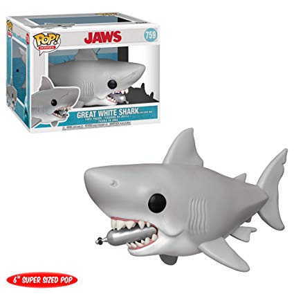 Figura Jaws Tiburon Blanco Tanke Oxigeno Funko Pop! (Figura Grande) 