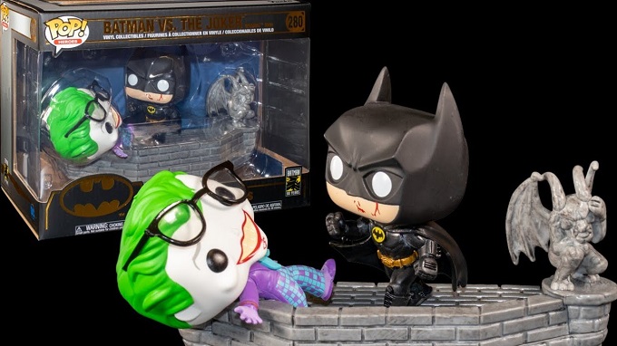 Figura Batman 80th Anniversary Batman And Joker 1989 Funko Pop! 