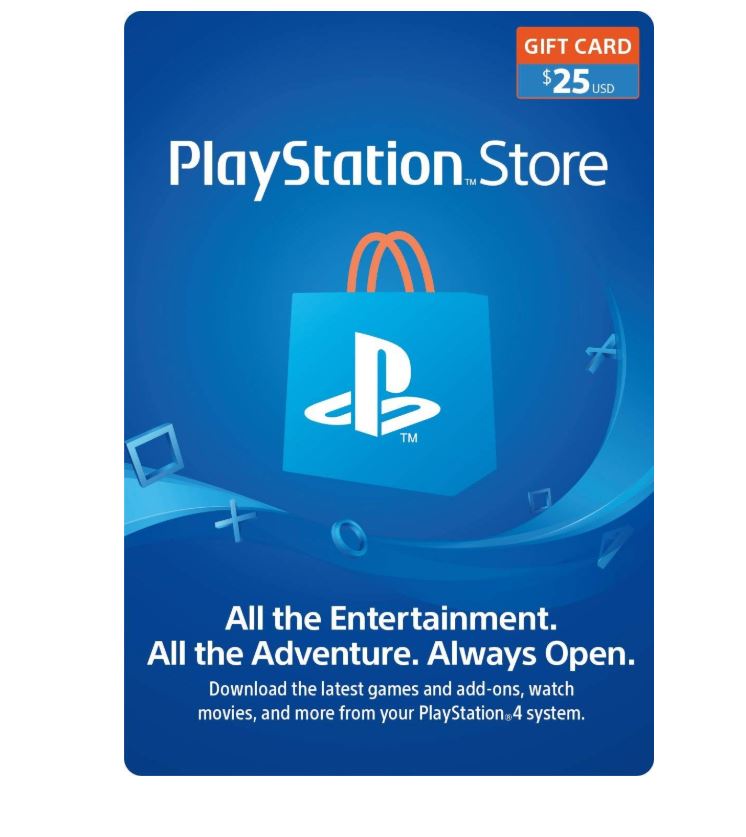 Playstation Network Card 25 Cuenta USA (Tarjeta Fisica) 