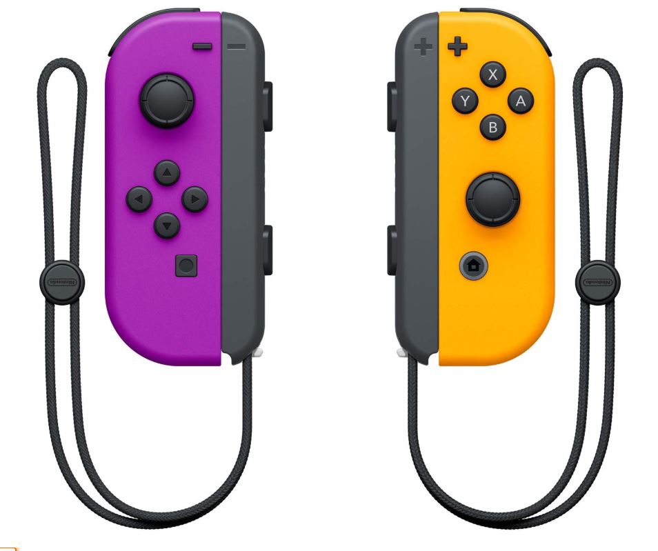 Control Joy-Con Purpura-Naranjo (Derecho-Izquierdo) Original Nintendo