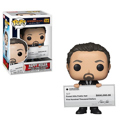 Col Figura Spider-Man Far From Home Happy Hogan Funko Pop! (Test) 