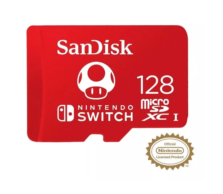 Micro Sd Sandisk 128gb Edicion Mario Kart 