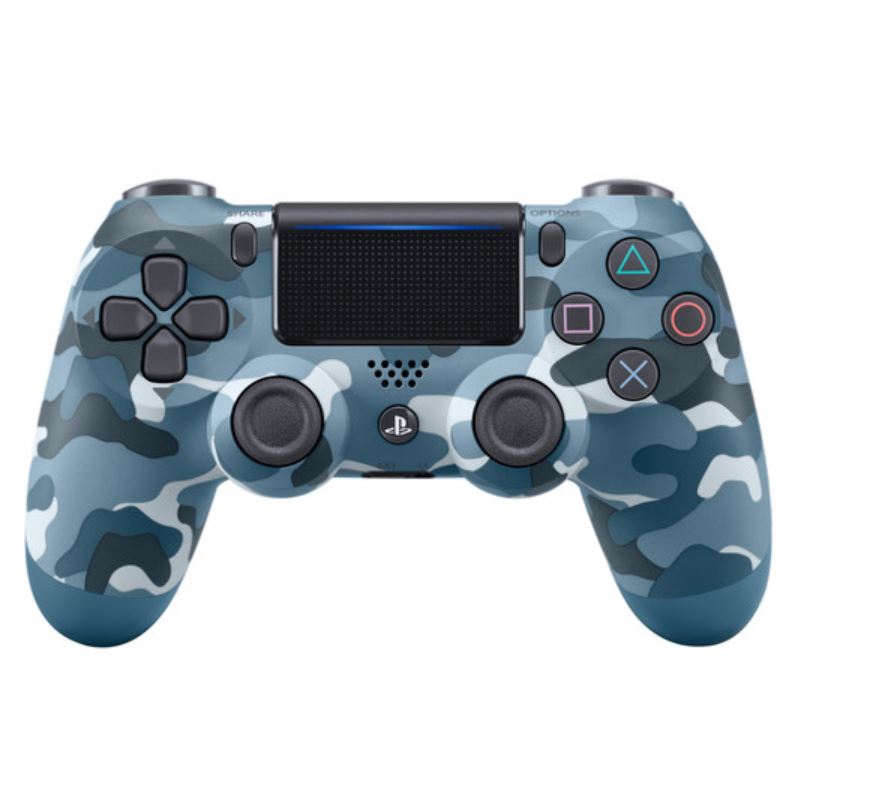Control Inalambrico Dualshock 4 Camuflado Azul 