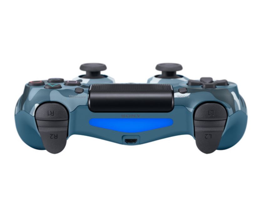 Control Inalambrico Dualshock 4 Camuflado Azul 