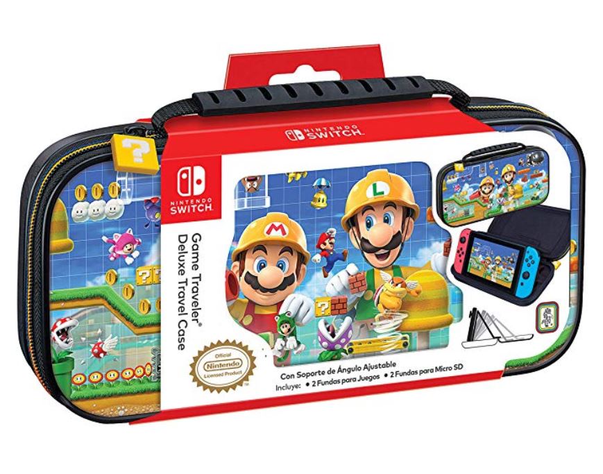 Bolso Nintendo Switch Mario Luigi Maker (Rds) 