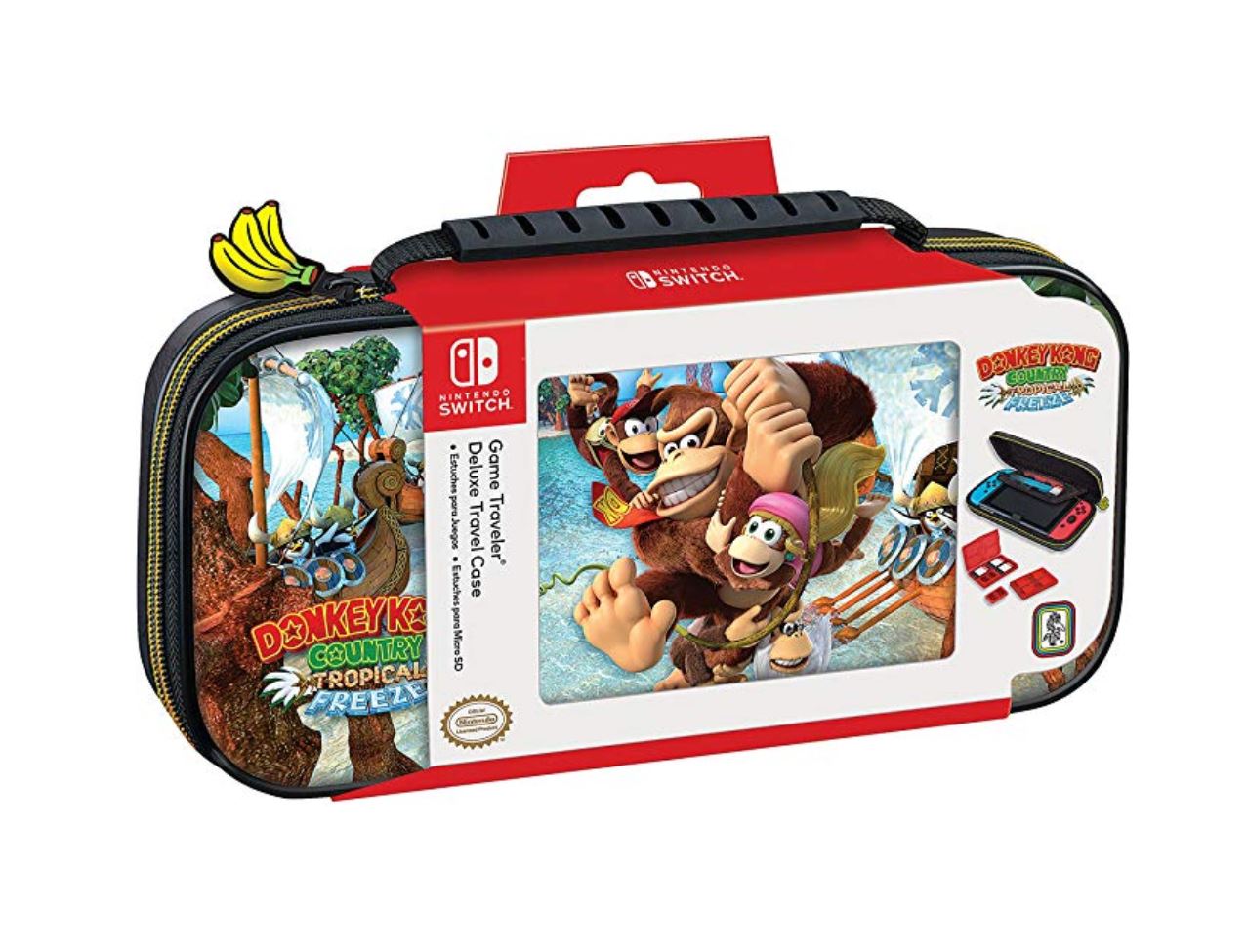 Bolso Nintendo Switch Donkey Kong Tropical Freeze (Rds) 