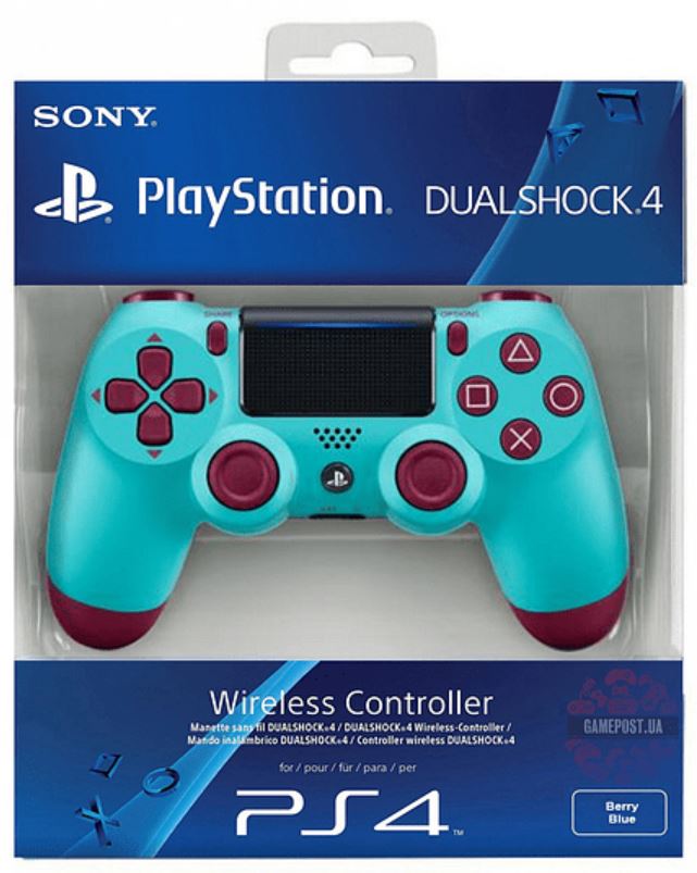 Control Inalambrico Dualshock 4 Berry Blue 
