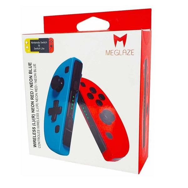 Control Joycon Inalambrico Neon Blue Red (Meglaze) 