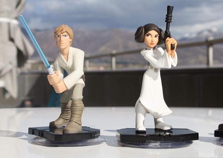 Disney Infinity 3.0 Figuras Luke y Leia Star Wars 