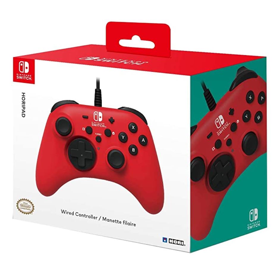 Control Hori Rojo (Con Cable) 