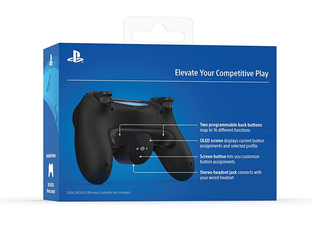 Dualshock 4 Back Button Attachment 