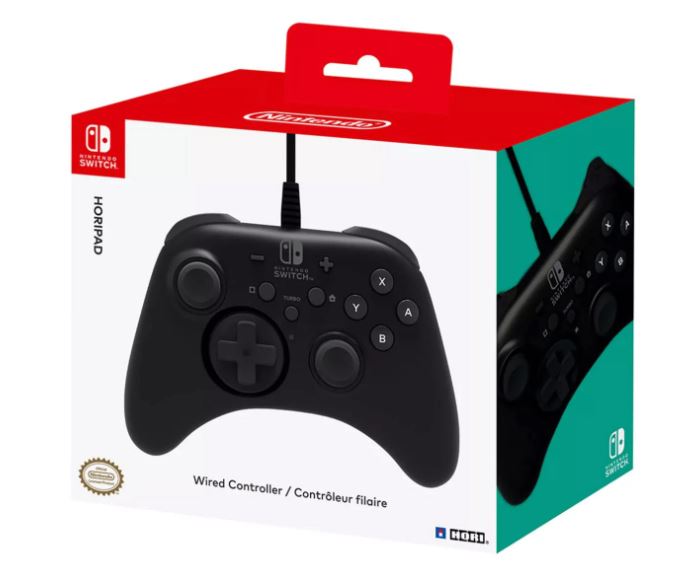 Control Hori Negro (Con Cable) 