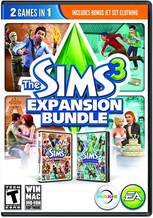 The Sims 3 Expansion Bundle (Generations + World Adventures Expansiones)