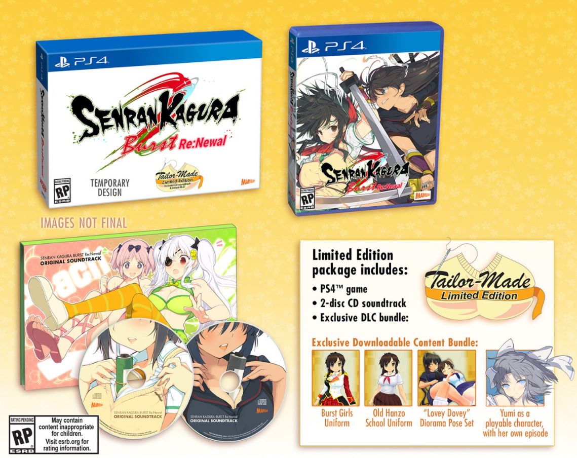 Senran Kagura Burst Re: Newal - Tailor-Made Edition - 