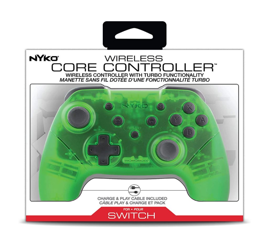 Control Nintendo Switch Verde Inalambrico (Nyko) 