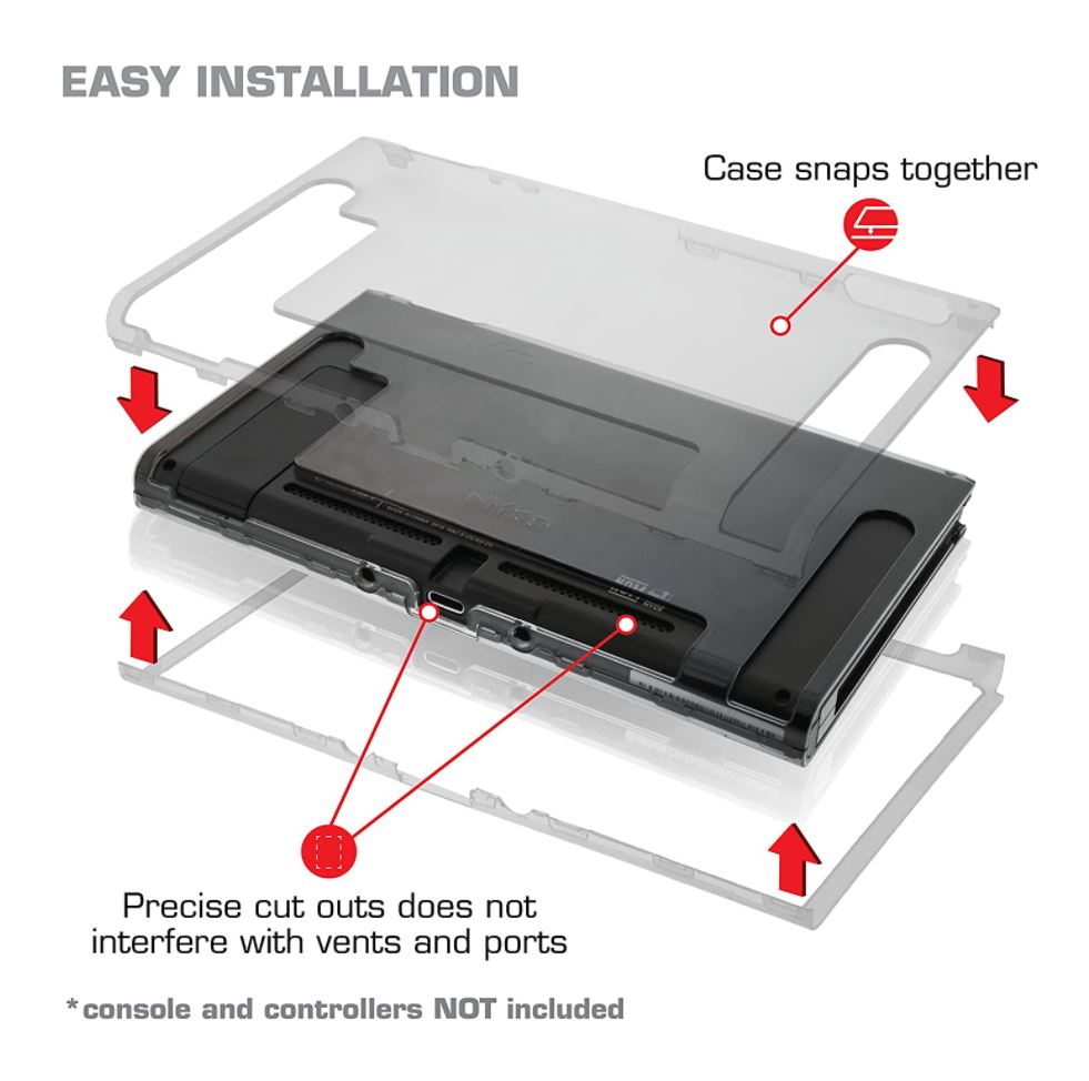 Thin Case (Protector Consola Plastico Duro) (Nyko)