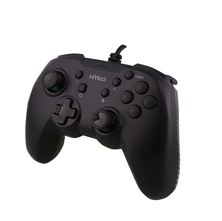 Control Nintendo Switch Con Cable Negro (NYKO)