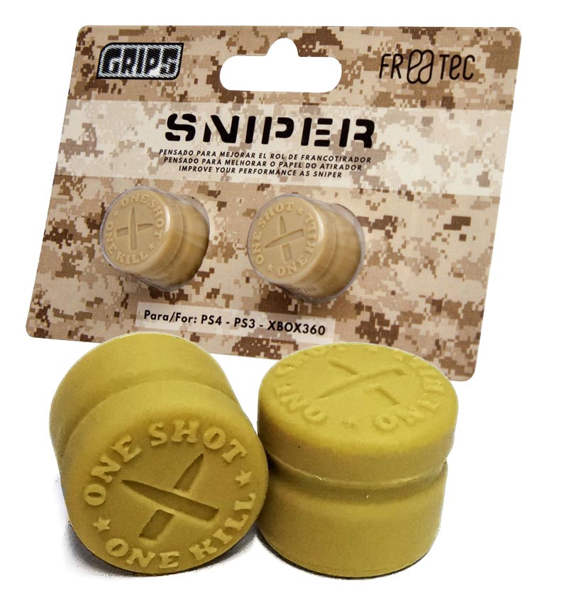 [Combo Accesorios] 2 Pares Grips Analogos Shooter + Sniper 