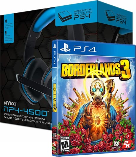 [Combo Juego + Accesorio] Borderlands 3 + Audifono Nyko Np-4500 