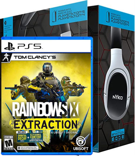 [Combo Juego + Accesorio] Rainbow Six Extraction + Audifono Nyko Np-5000 