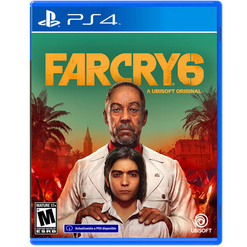 [Combo Juego + Accesorio] Far Cry 6 + Grips Analogos Brilla En la Oscuridad 