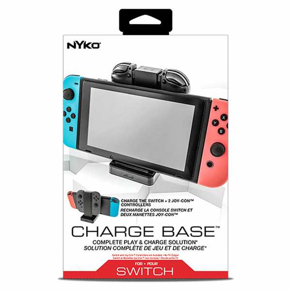 [Combo Accesorios] Grips Analogos Control XL + Base Carga Consola Nyko 