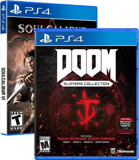 [Pack 2 Juegos] Doom Slayers Collection + Soul Calibur VI 