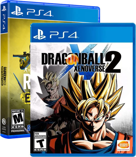 [Pack 2 Juegos] Dragon Ball Xenoverse 2 + Rainbow Six Extraction 