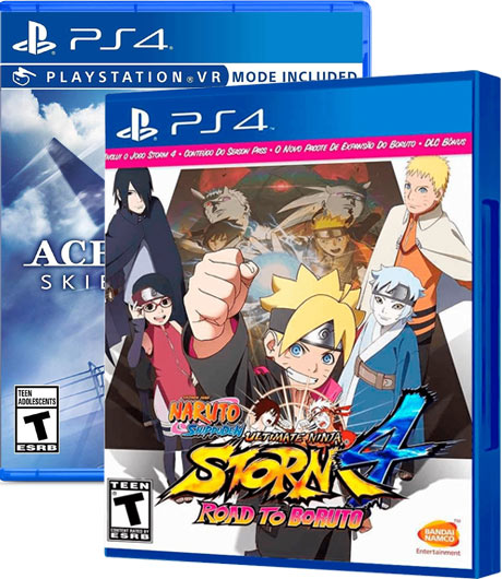 [Pack 2 Juegos] Naruto Ultimate Ninja Storm 4 + Ace Combat 7 