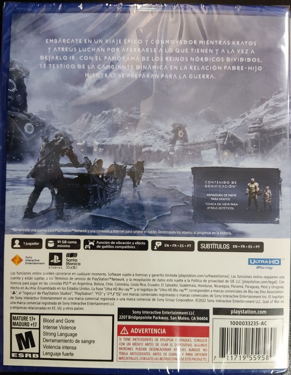 God Of War Ragnarok (Preventa) 