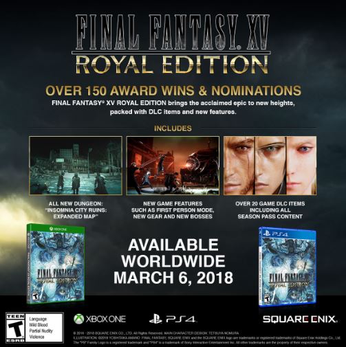 [USADO] Final Fantasy XV Royal Edition