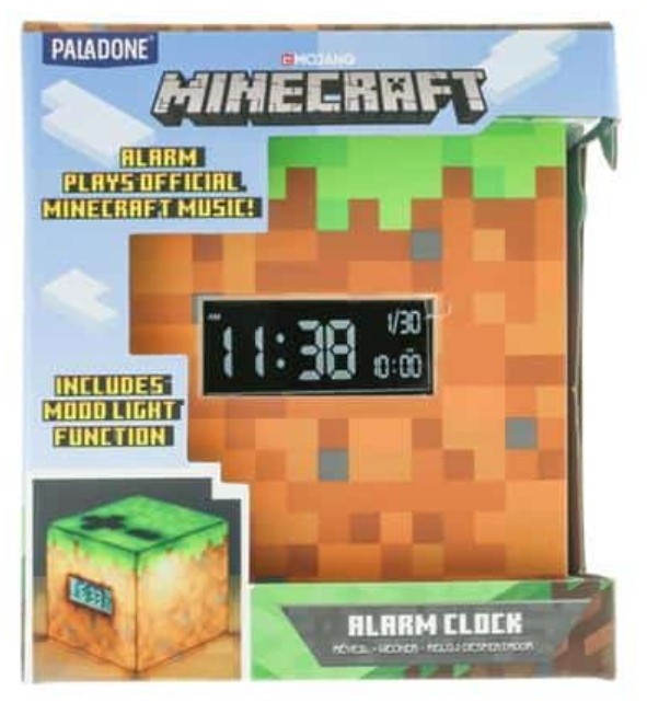 Reloj Despertador Minecraft (Paladone)