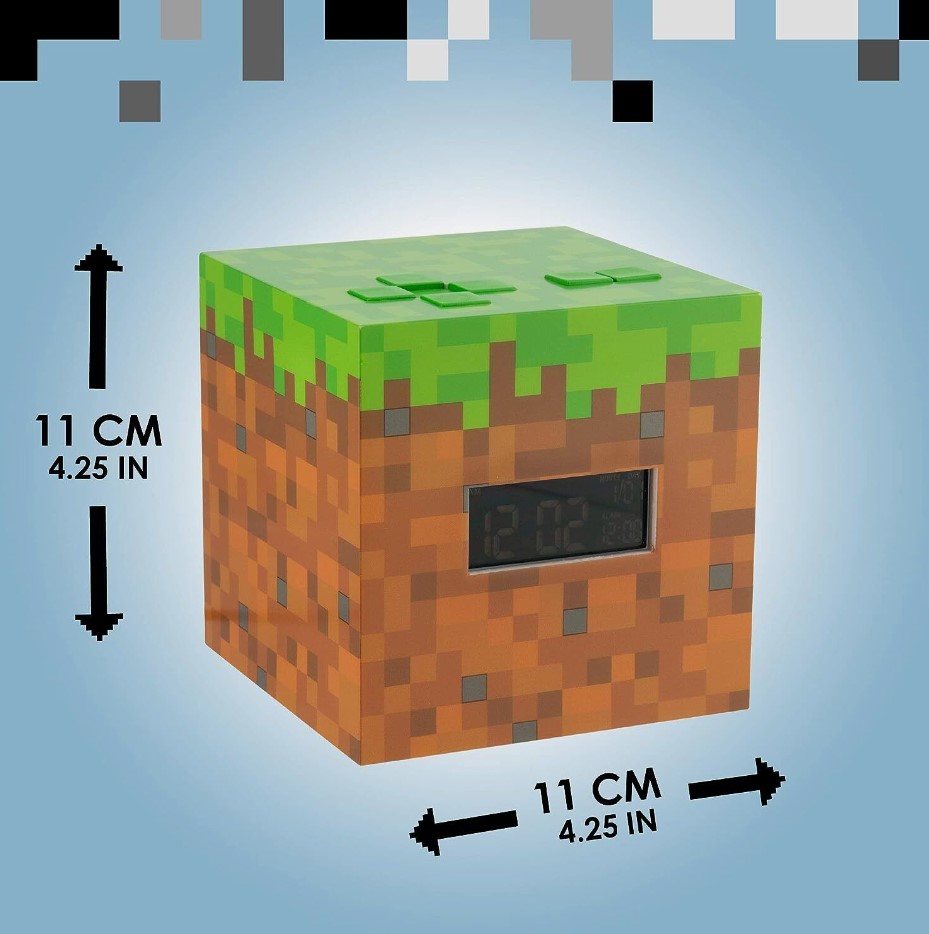 Reloj Despertador Minecraft (Paladone)