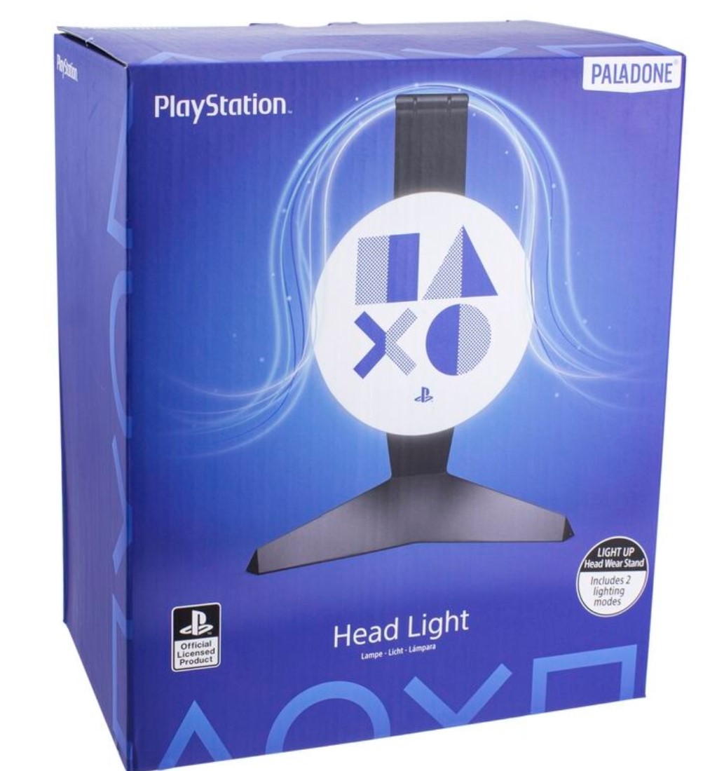 Soporte Audifonos Playstation Con Luz (Paladone) 