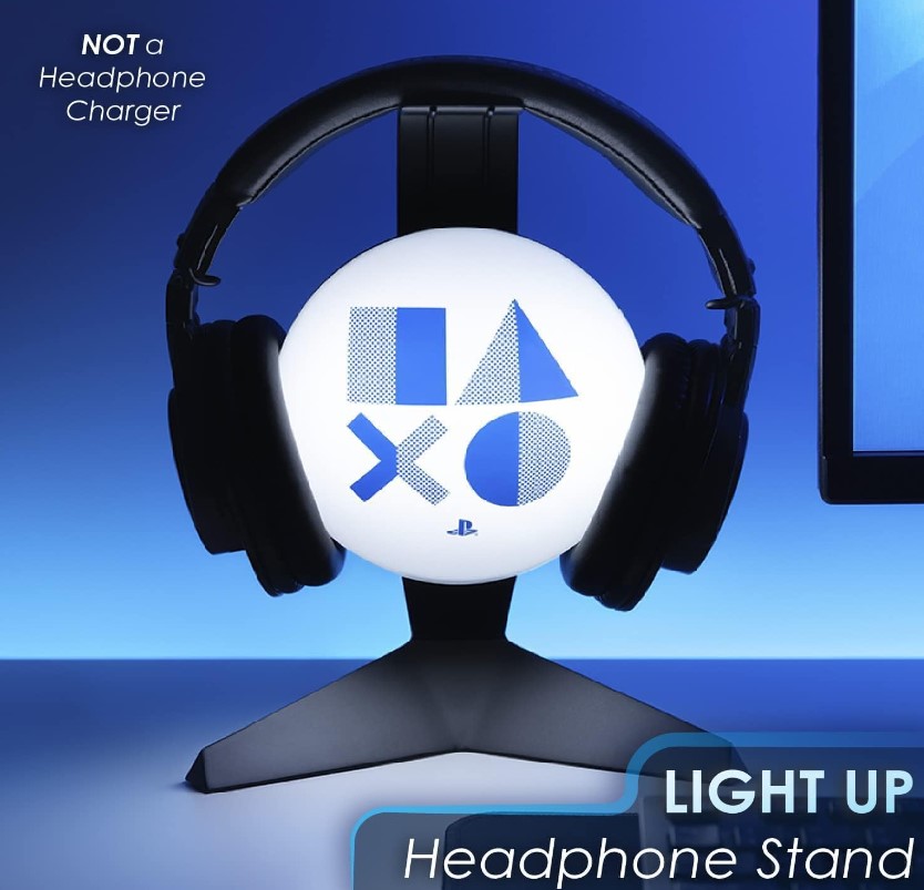 Soporte Audifonos Playstation Con Luz (Paladone) 