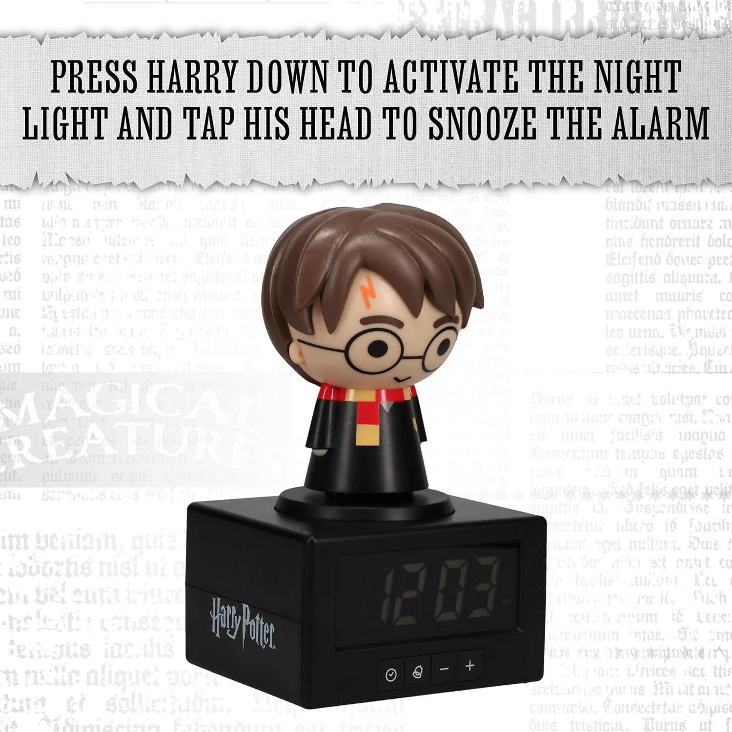 Reloj Despertador Harry Potter Icon (Paladone) 