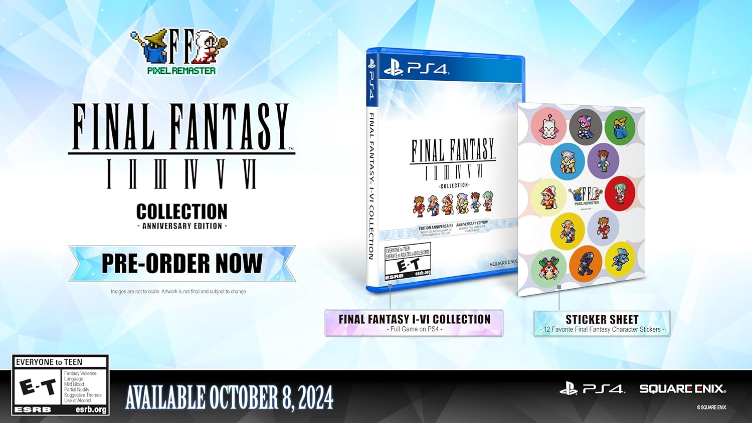 Final Fantasy I - Vi Collection Anniversary Edition   (Preventa)